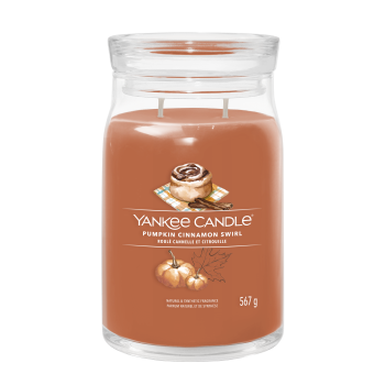 Signature Large Jar 2-Docht - Pumpkin Cinnamon Swirl